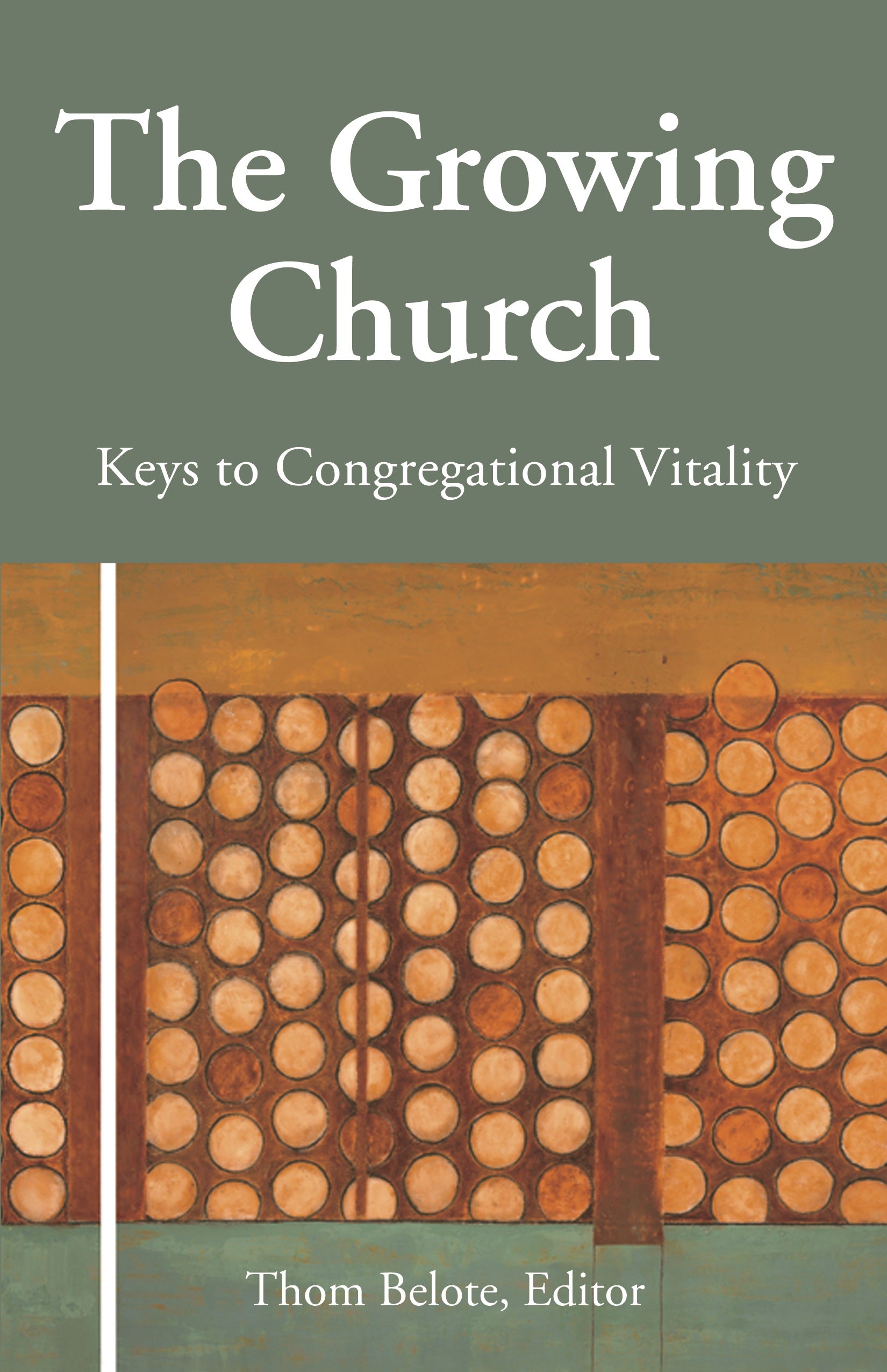book cover for The Growing Church