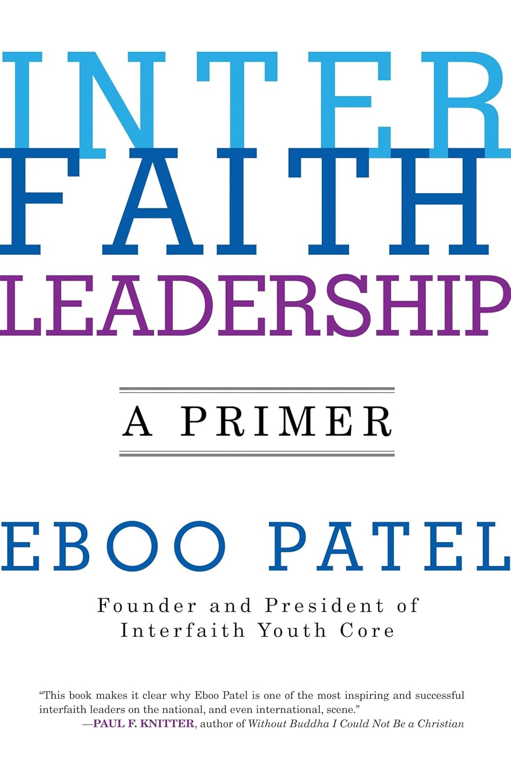 book cover for Interfaith Leadership