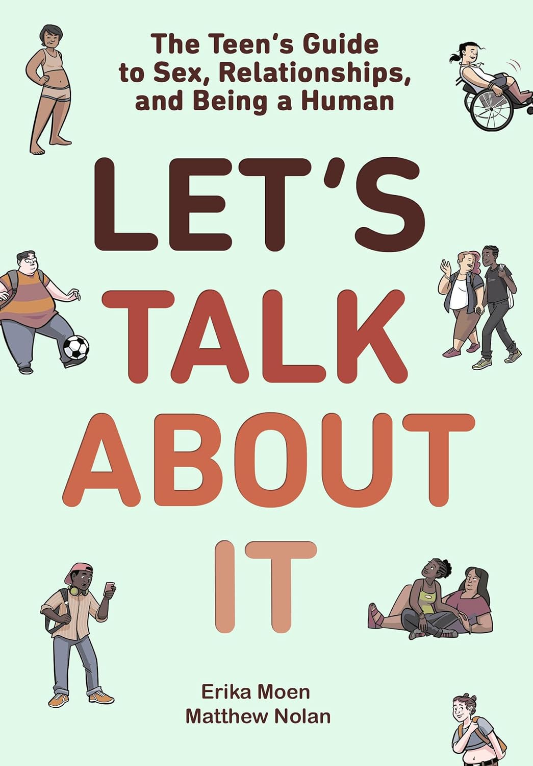 book cover for Let's Talk About It
