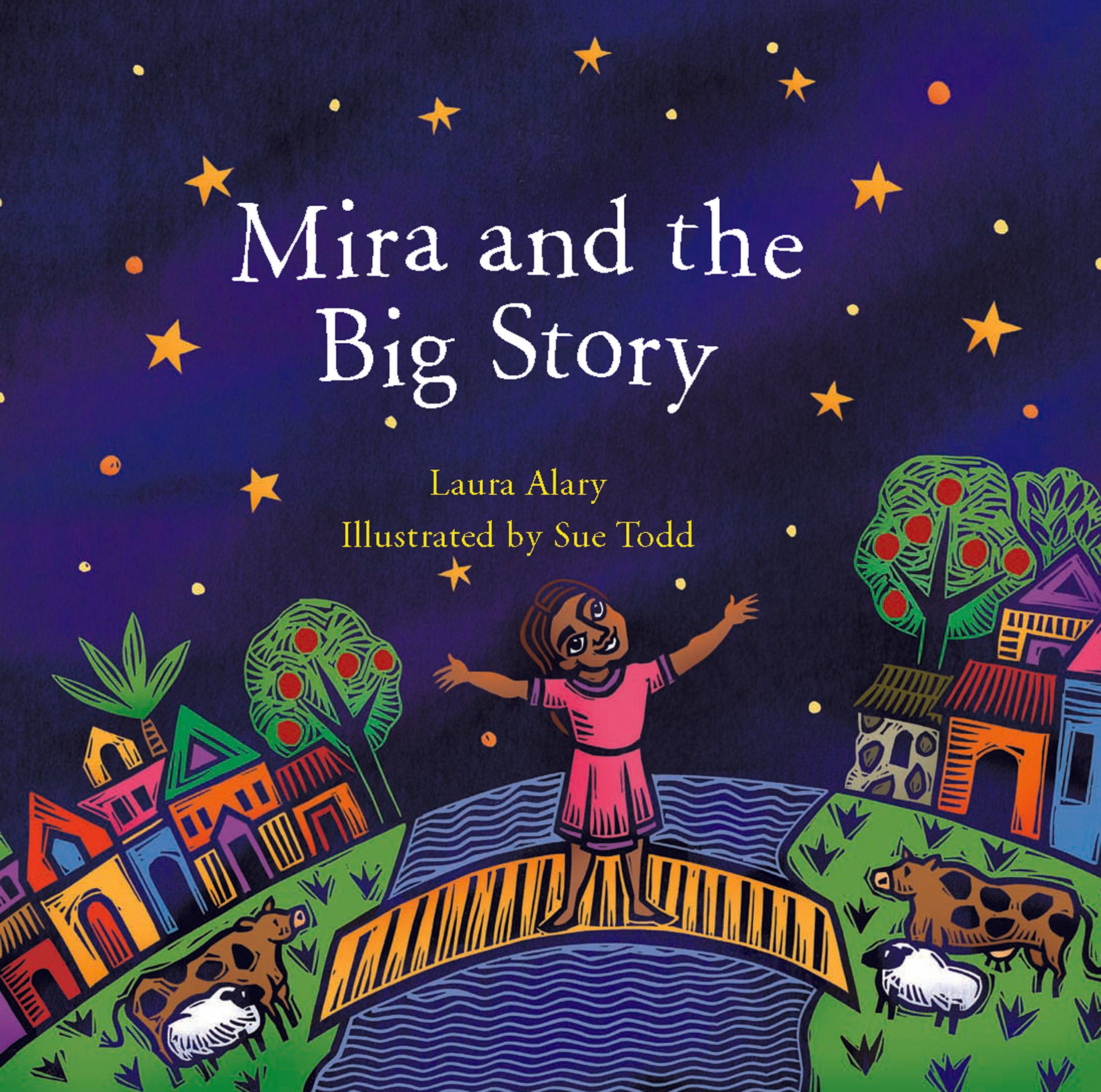 book cover for Mira and the Big Story