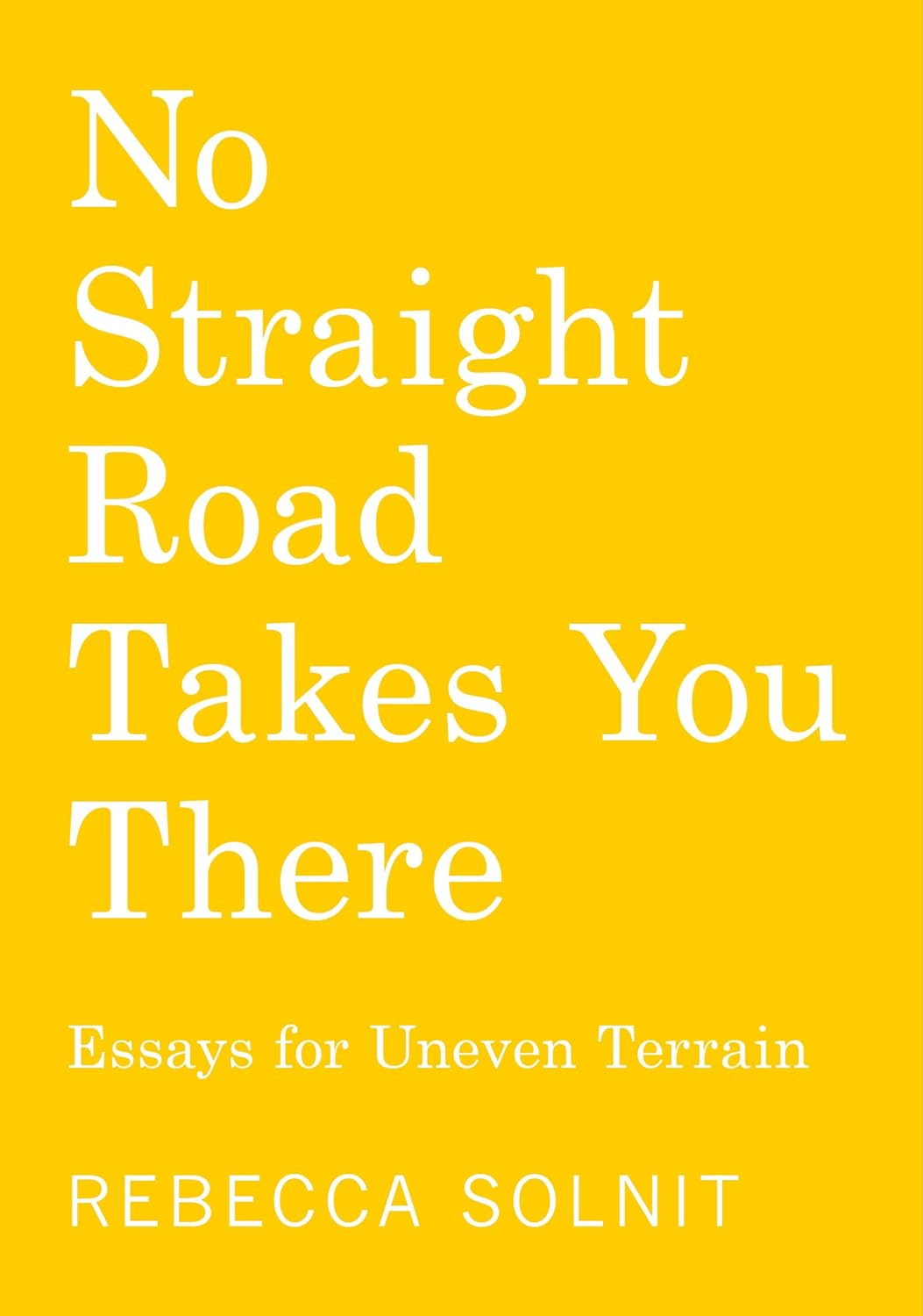 book cover for No Straight Road Takes You There