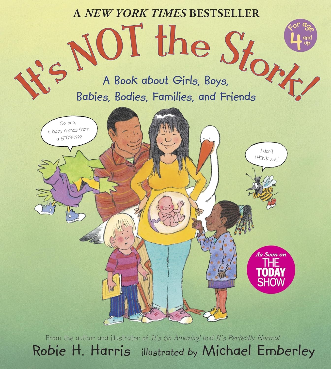 book cover for It's Not the Stork