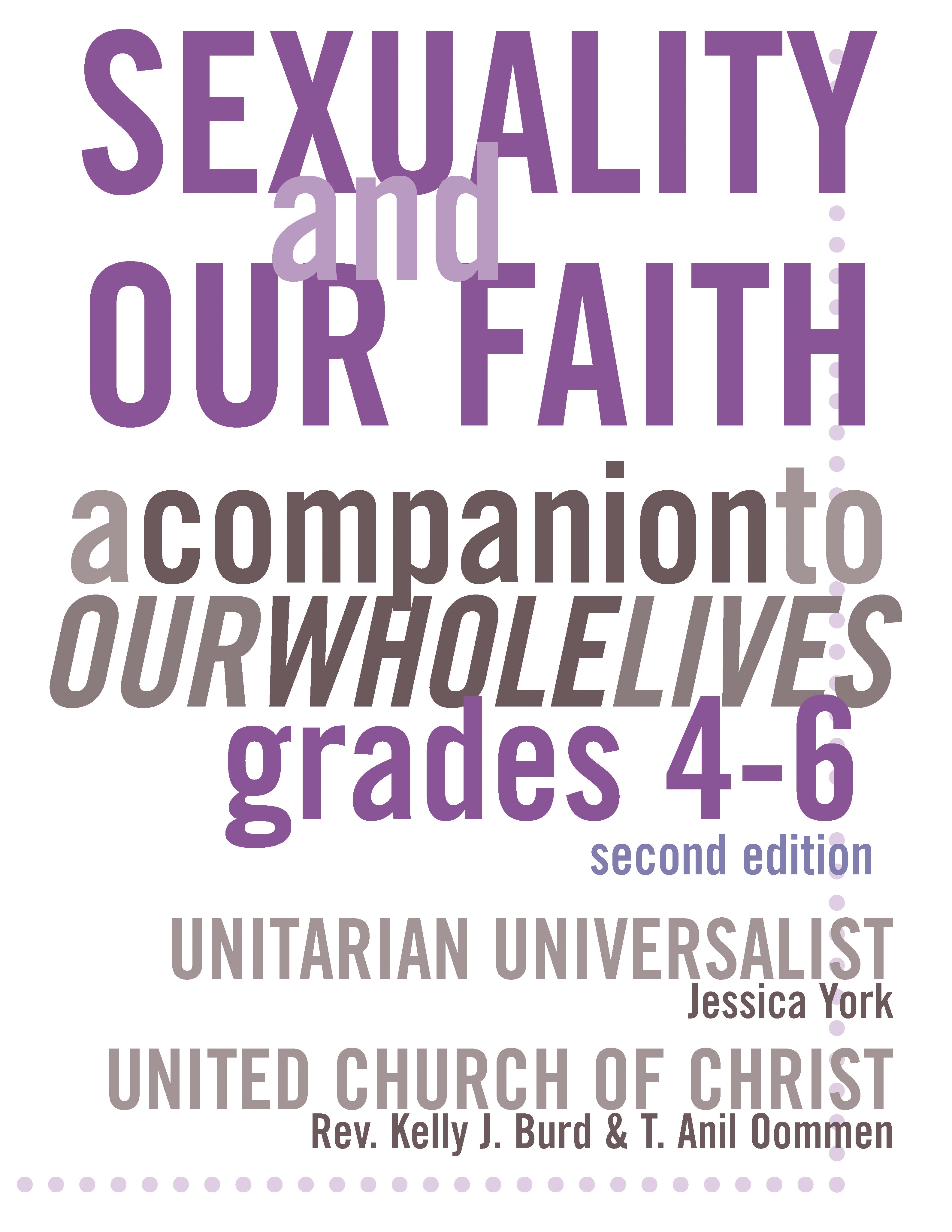 book cover for Sexuality and Our Faith: Grades 4-6, Second Edition