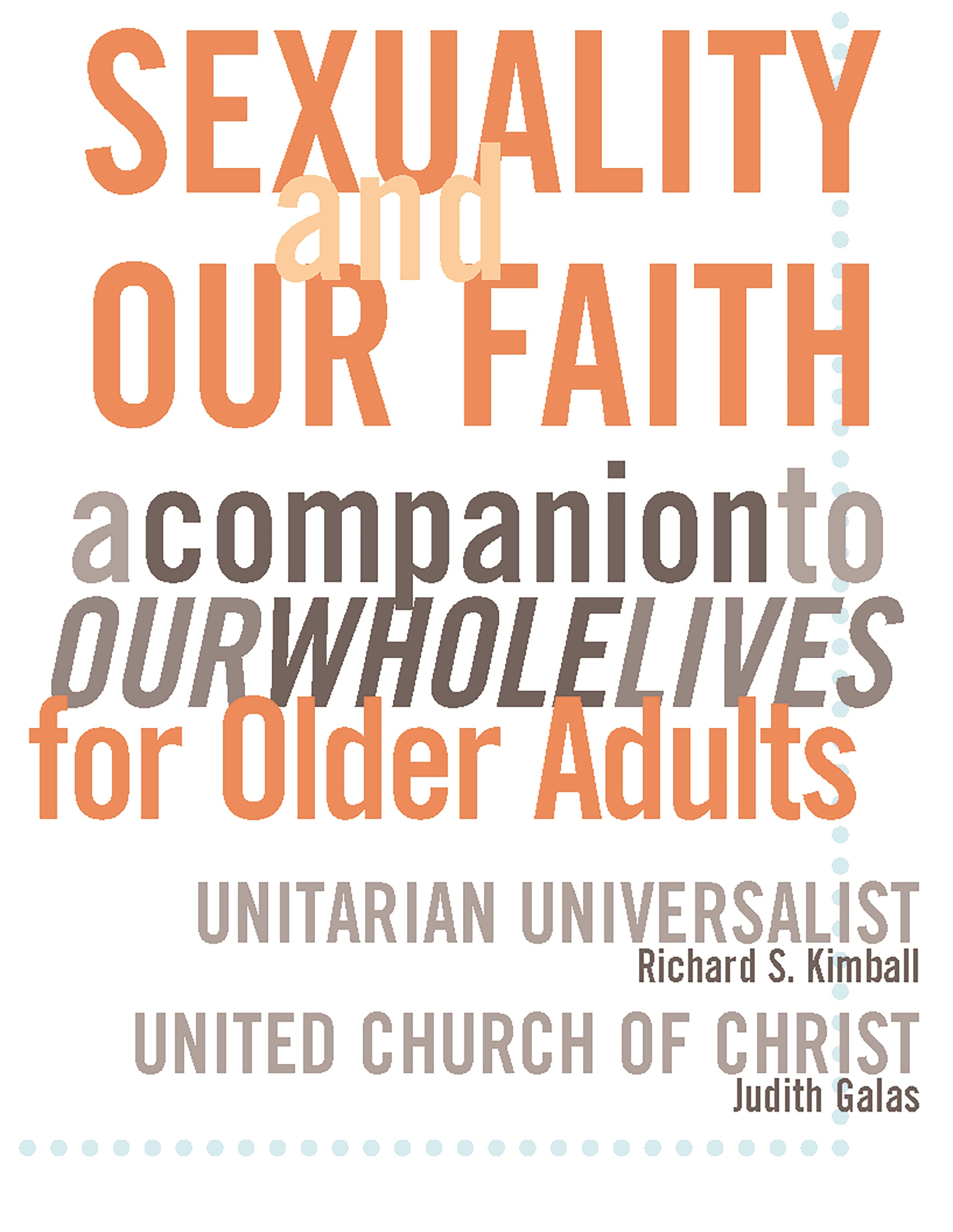 book cover for Sexuality and Our Faith for Older Adults