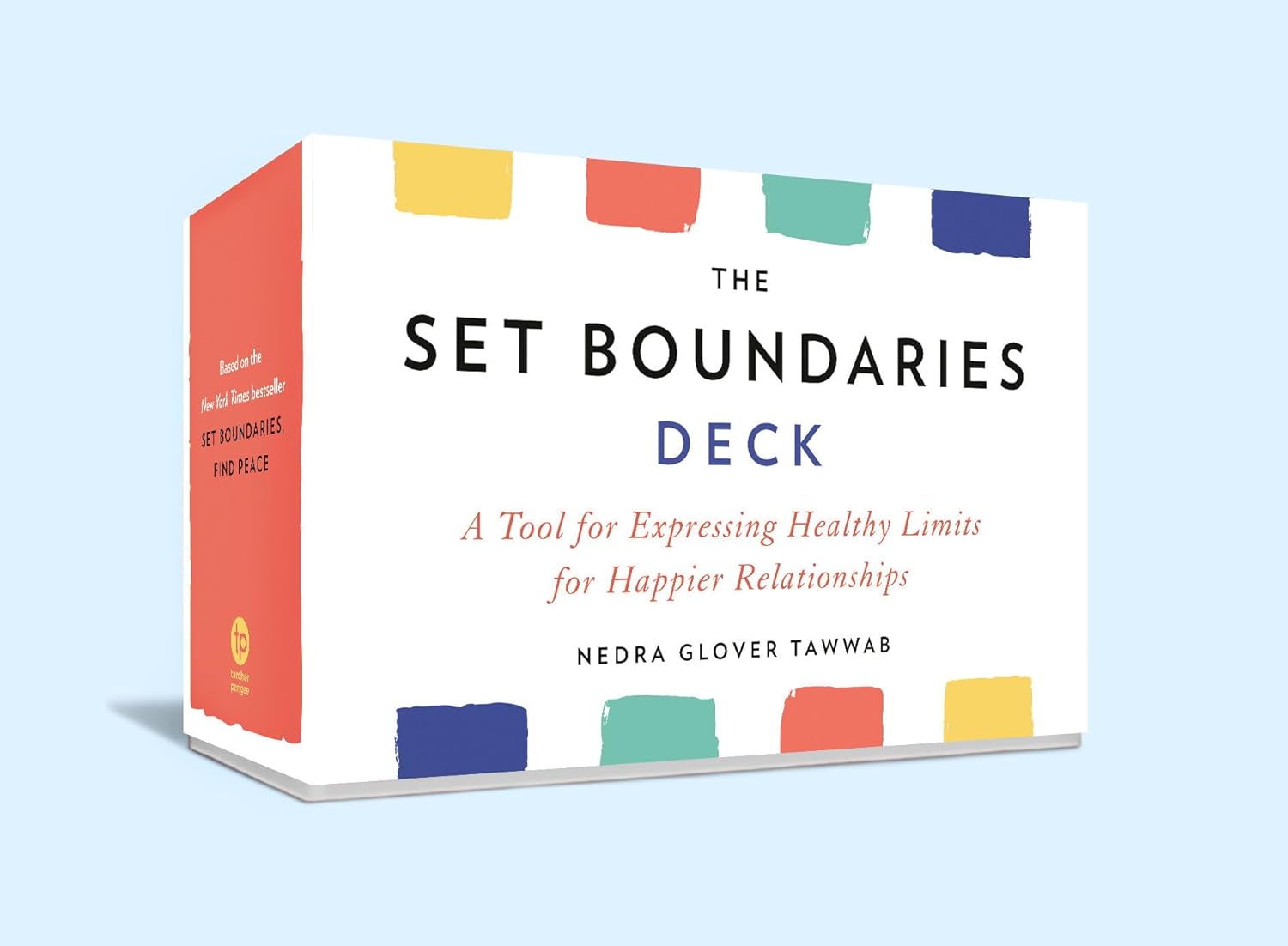 book cover for The Set Boundaries Deck