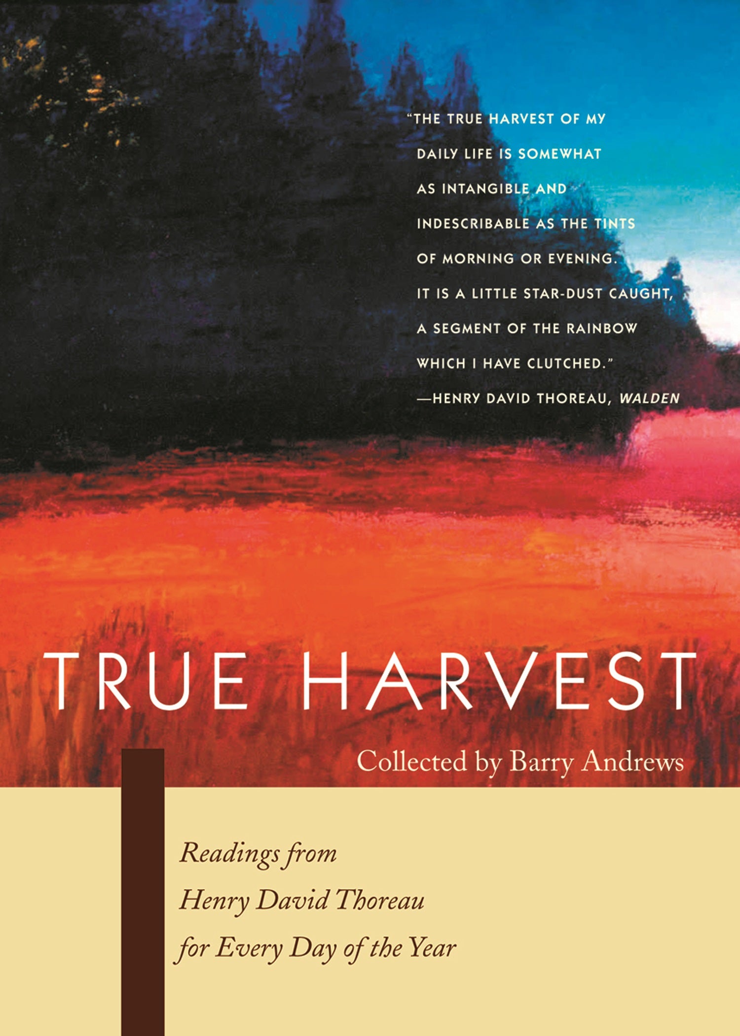 book cover for True Harvest