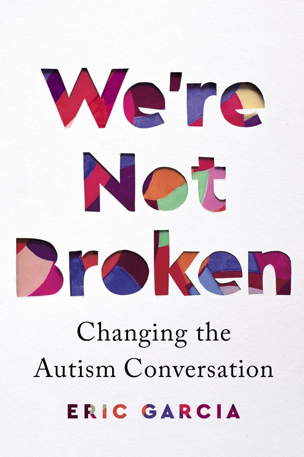book cover for We're Not Broken