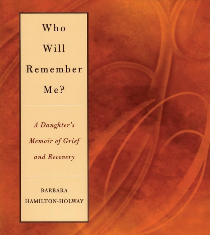 book cover for Who Will Remember Me?