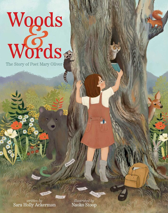 book image for Woods and Words: The Story of Poet Mary Oliver