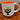 image of orange Love Chalice Mug