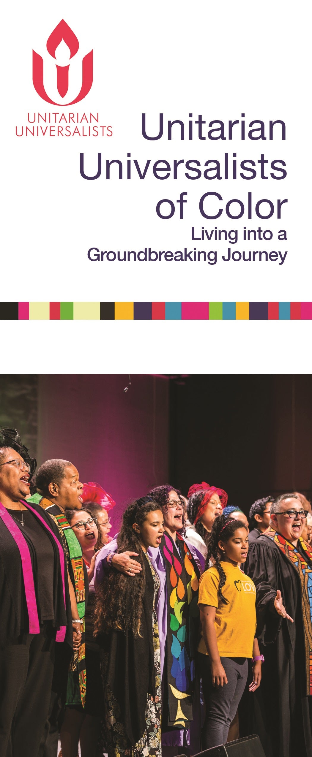 image of Unitarian Universalists of Color pamphlet
