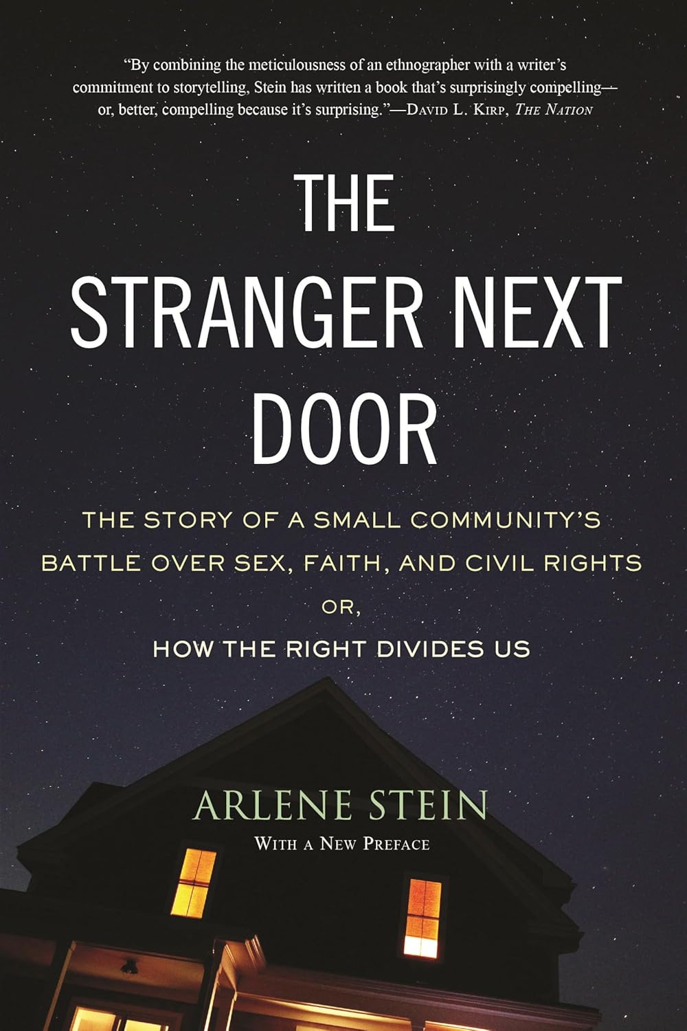 book cover for The Stranger Next Door