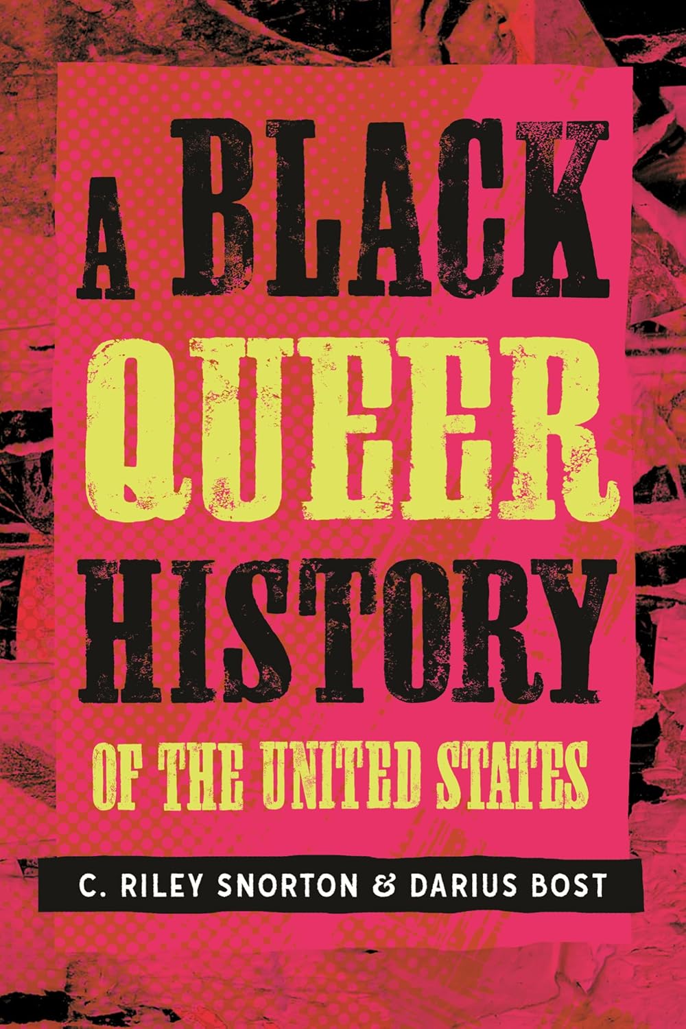 book cover for A Black Queer History of the United States