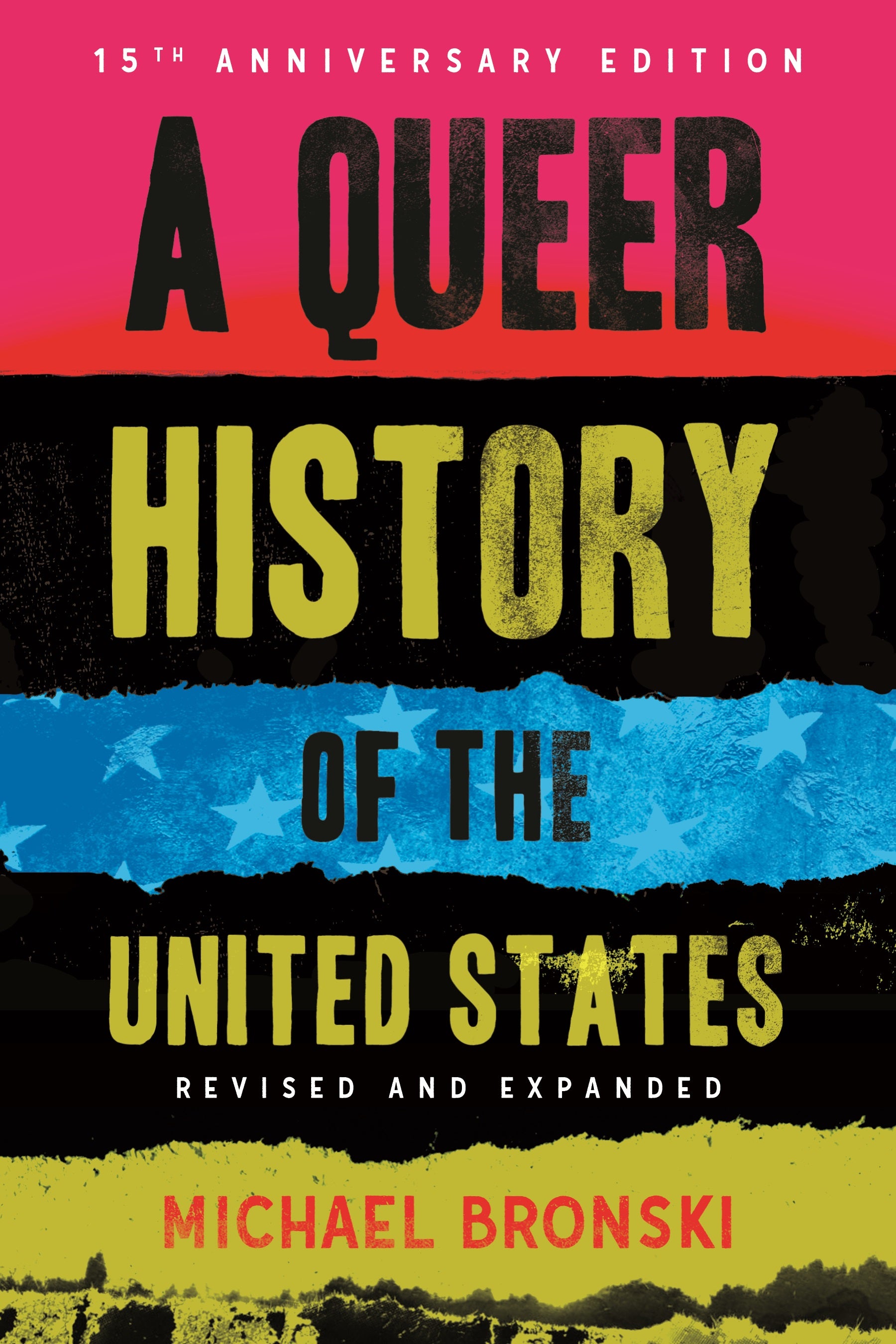 book cover for A Queer History of the United States 15th Ed