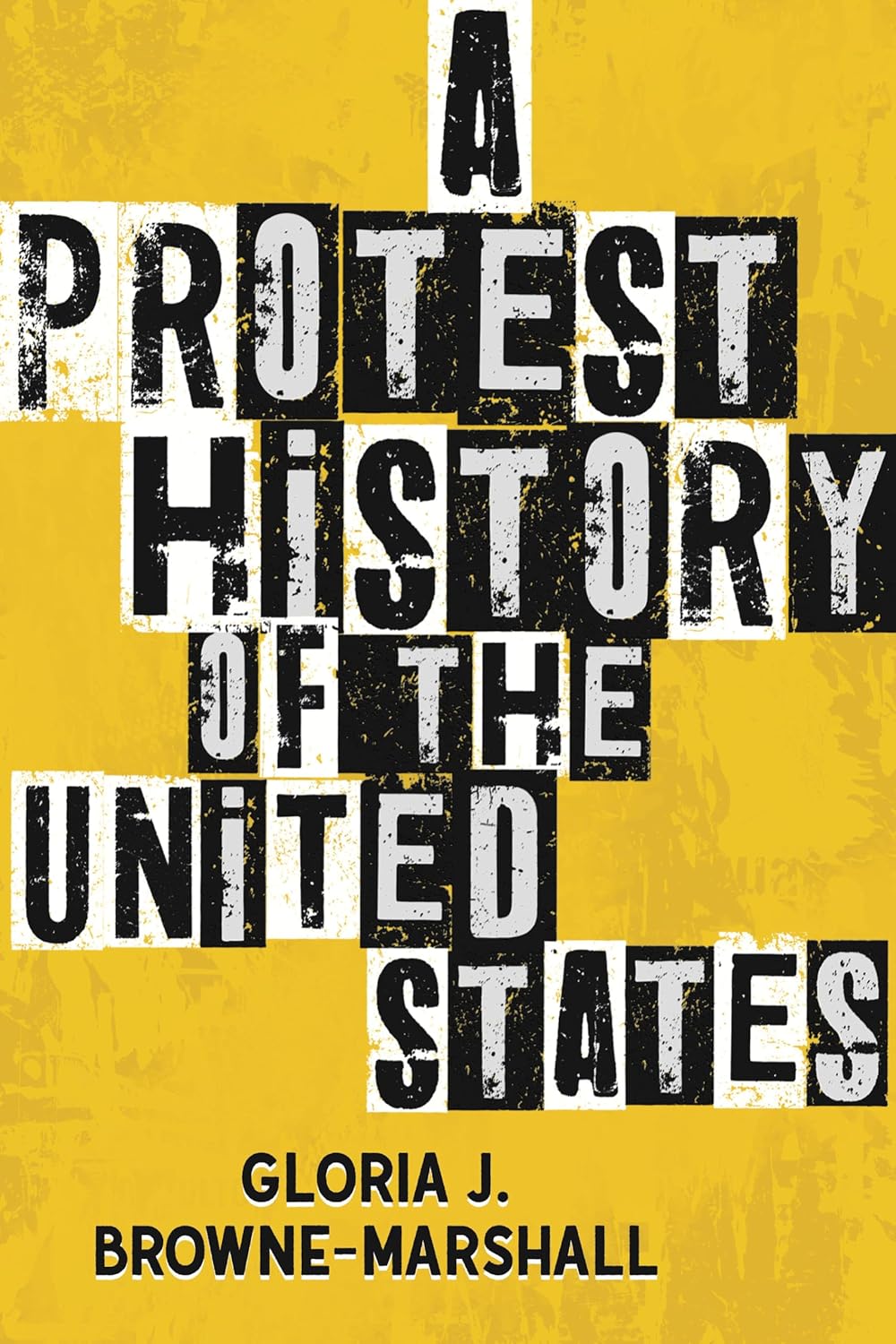 book cover for A Protest History of the United States