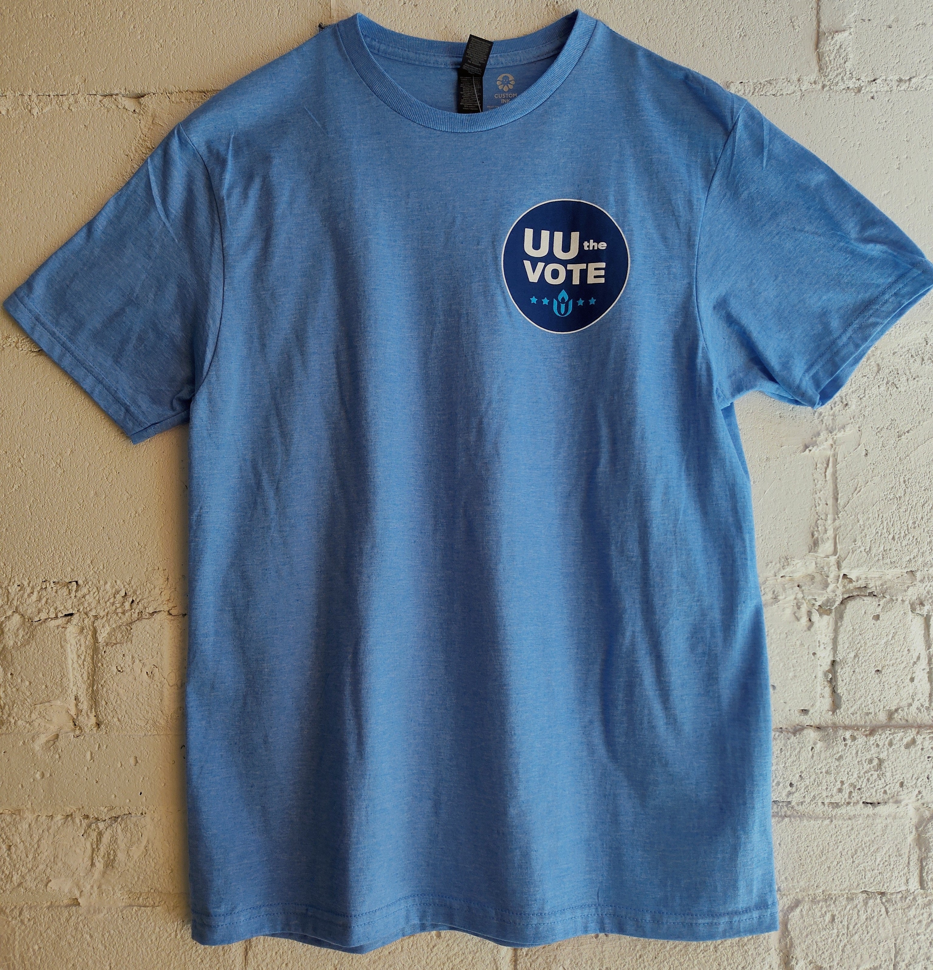 image of front of T shirt with 