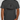 front image of UU double-circle chalice black on grey t-shirt