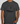 front image of UU double-circle chalice black on grey t-shirt