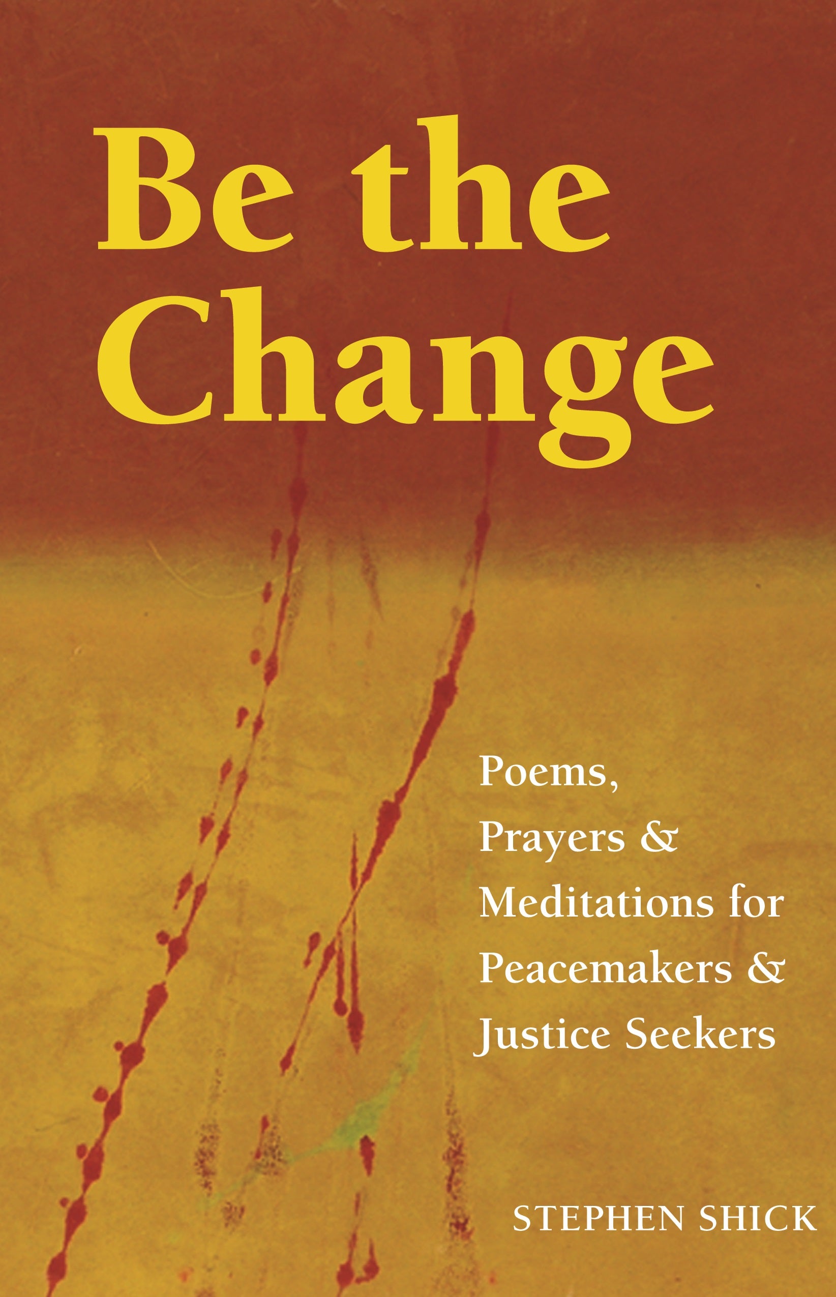 book cover for Be the Change