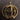 image of 3/4 inch Double Circle Gold-Plated Chalice Pendant