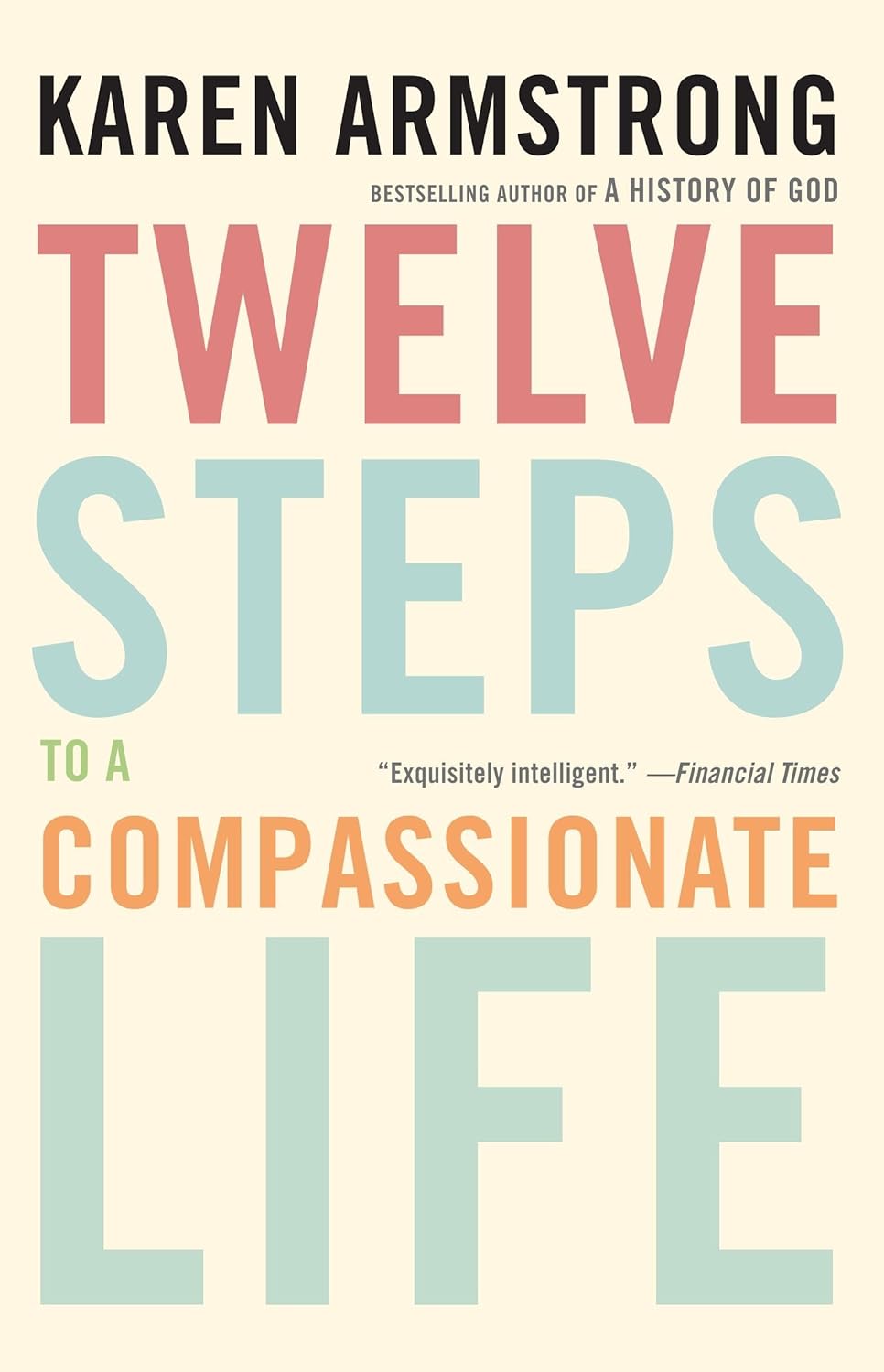 book cover for Twelve Steps to a Compassionate Life