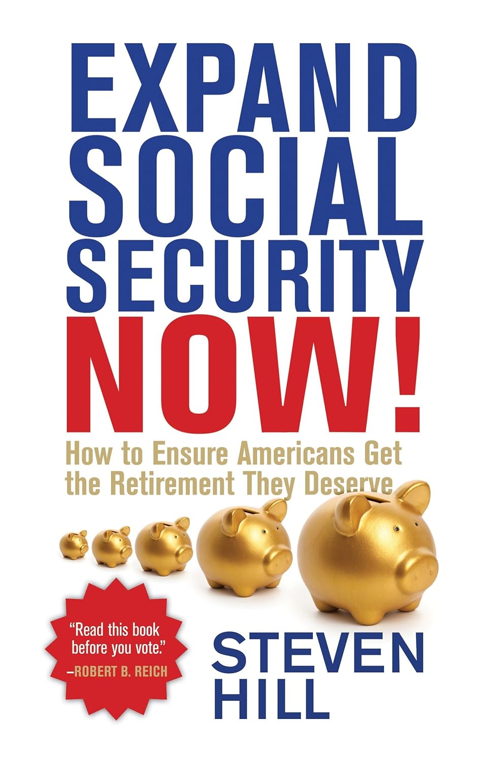 book cover for Expand Social Security Now!