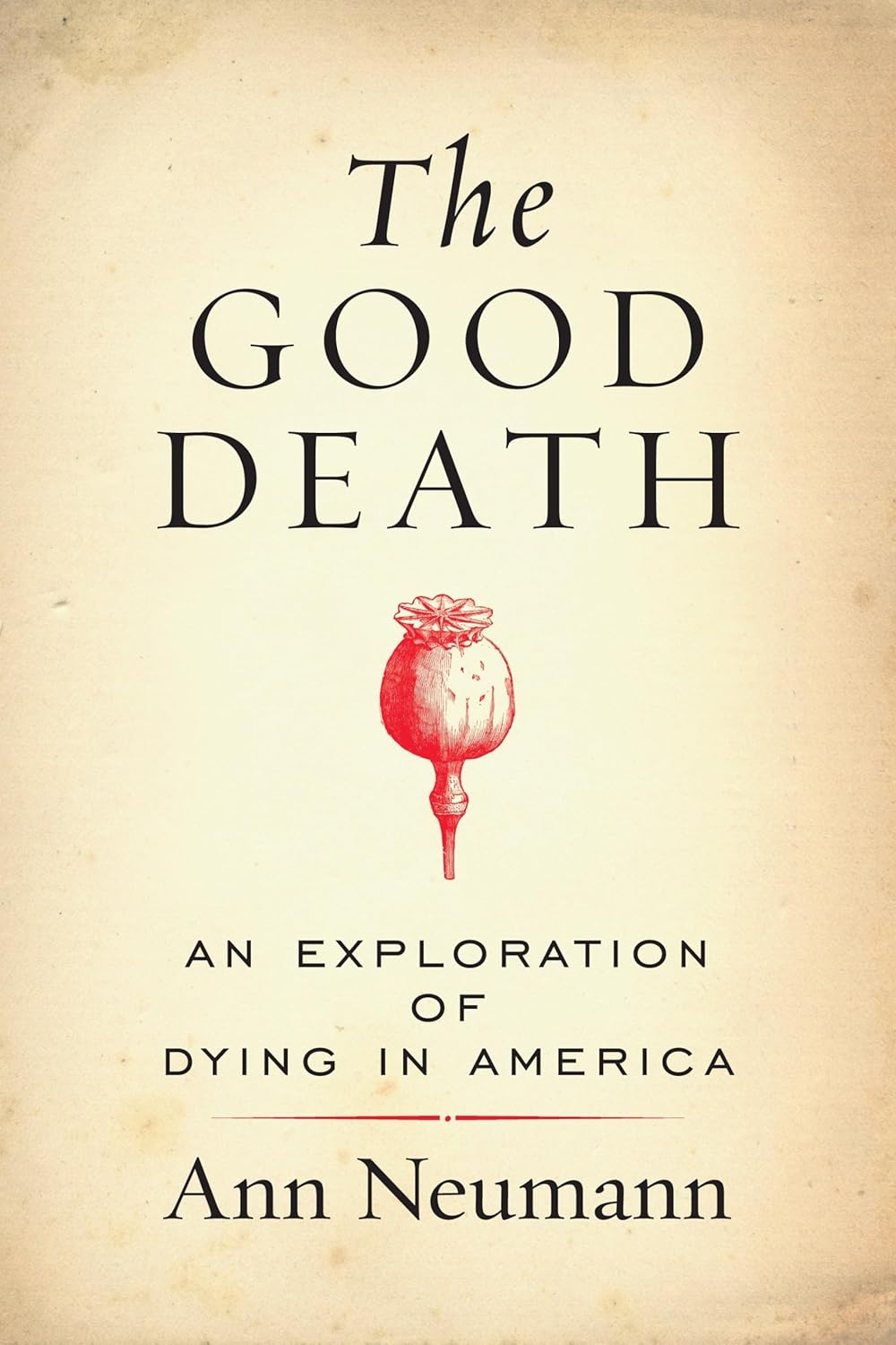 book cover for The Good Death