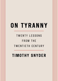 book cover for on tyranny
