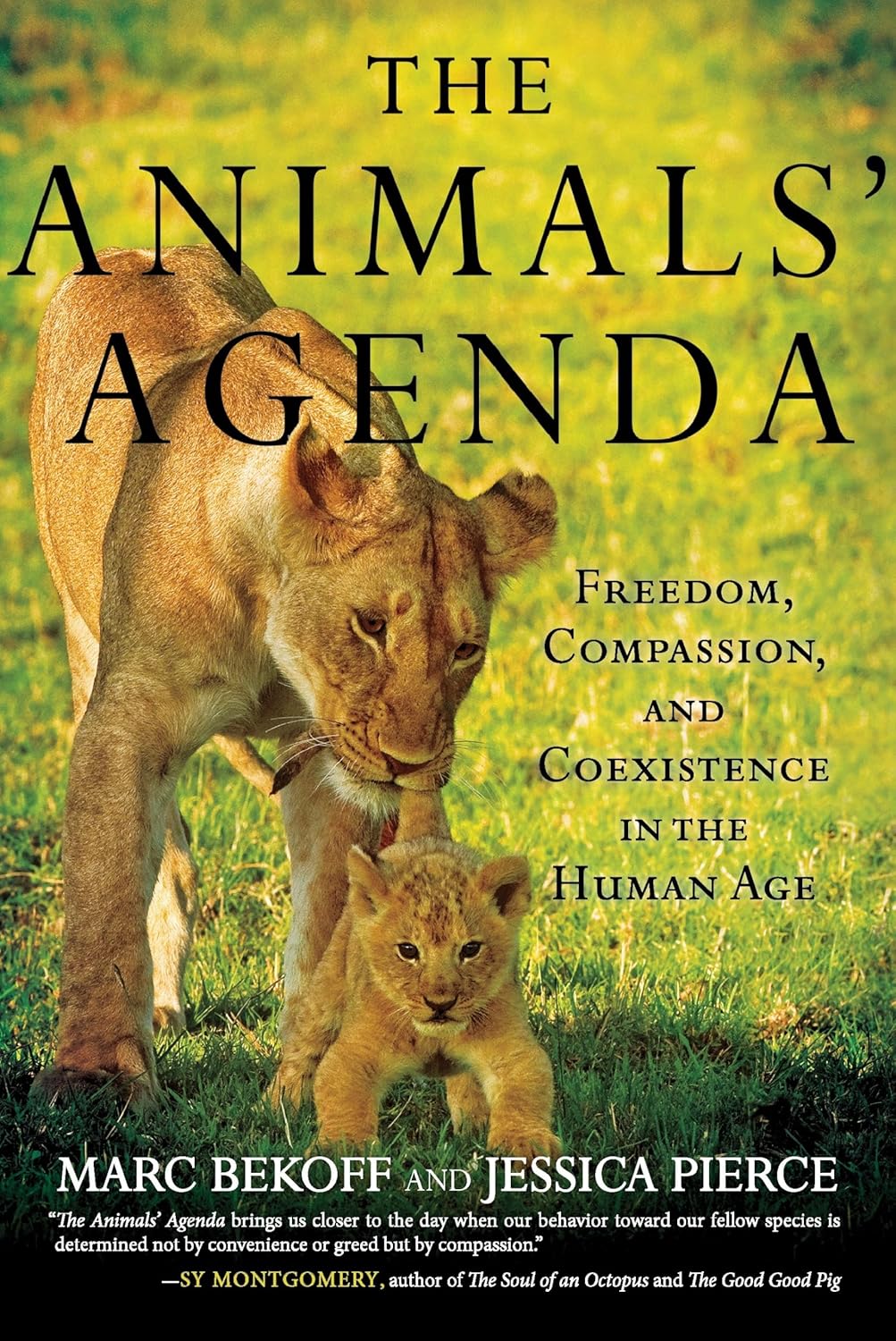 book cover for The Animals' Agenda