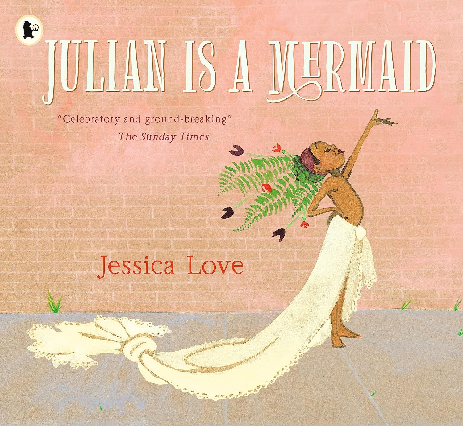 book cover for Julian is a Mermaid