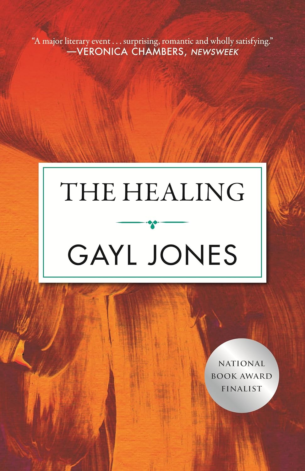 book cover for The Healing