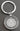 image of silver plated chalice keychain