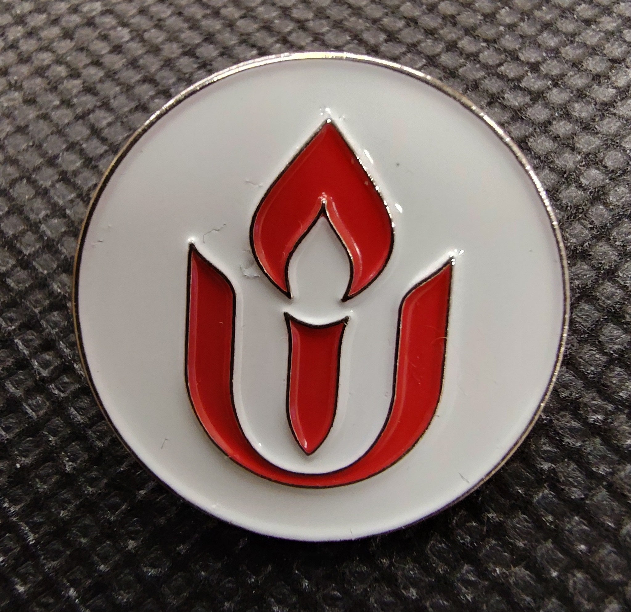 image of white Chalice Lapel Pin