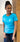 image for chalice scoop neck fitted turquoise t shirt