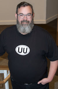 image for UU oval black t shirt