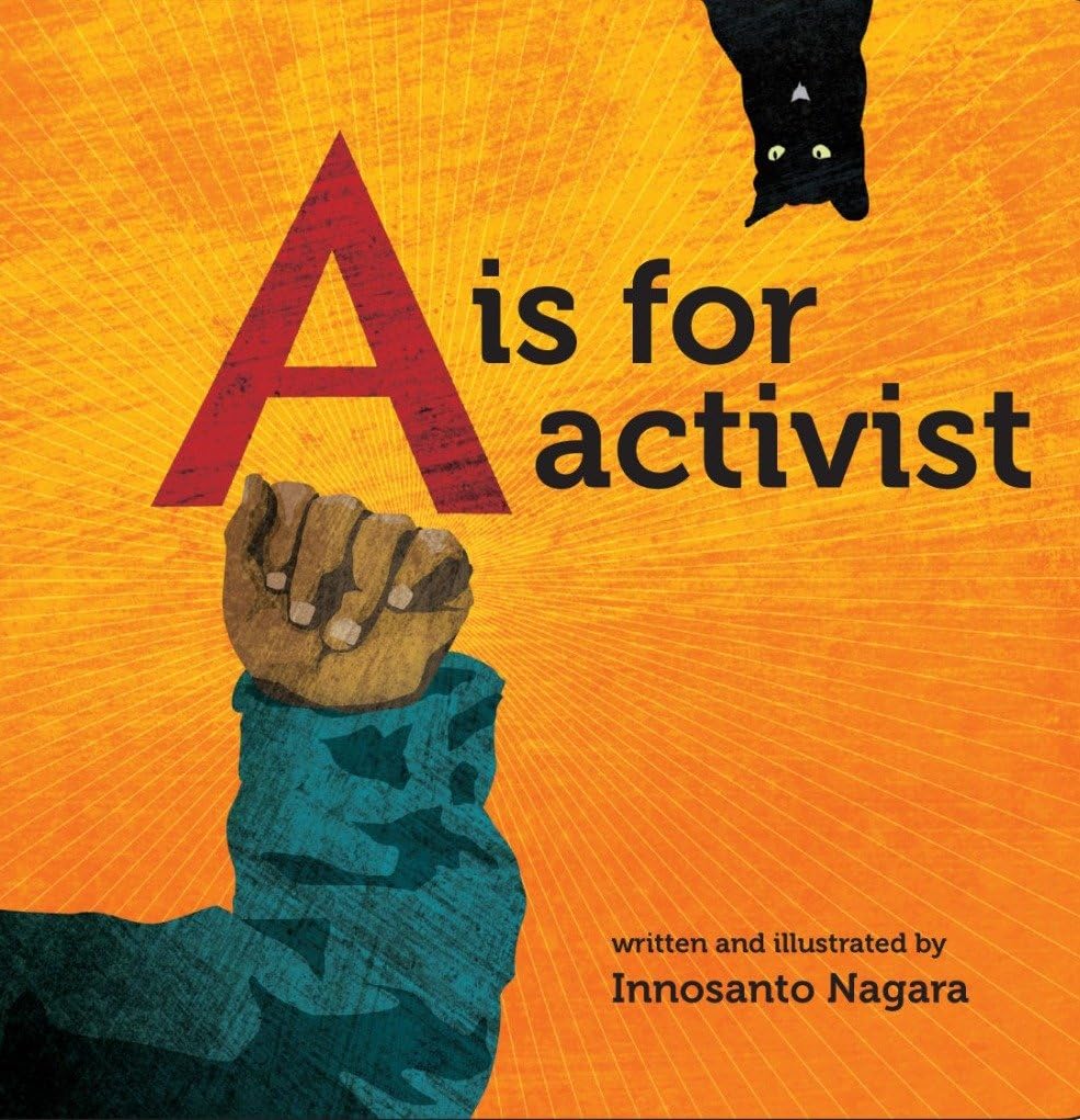 book cover for A is for Activist