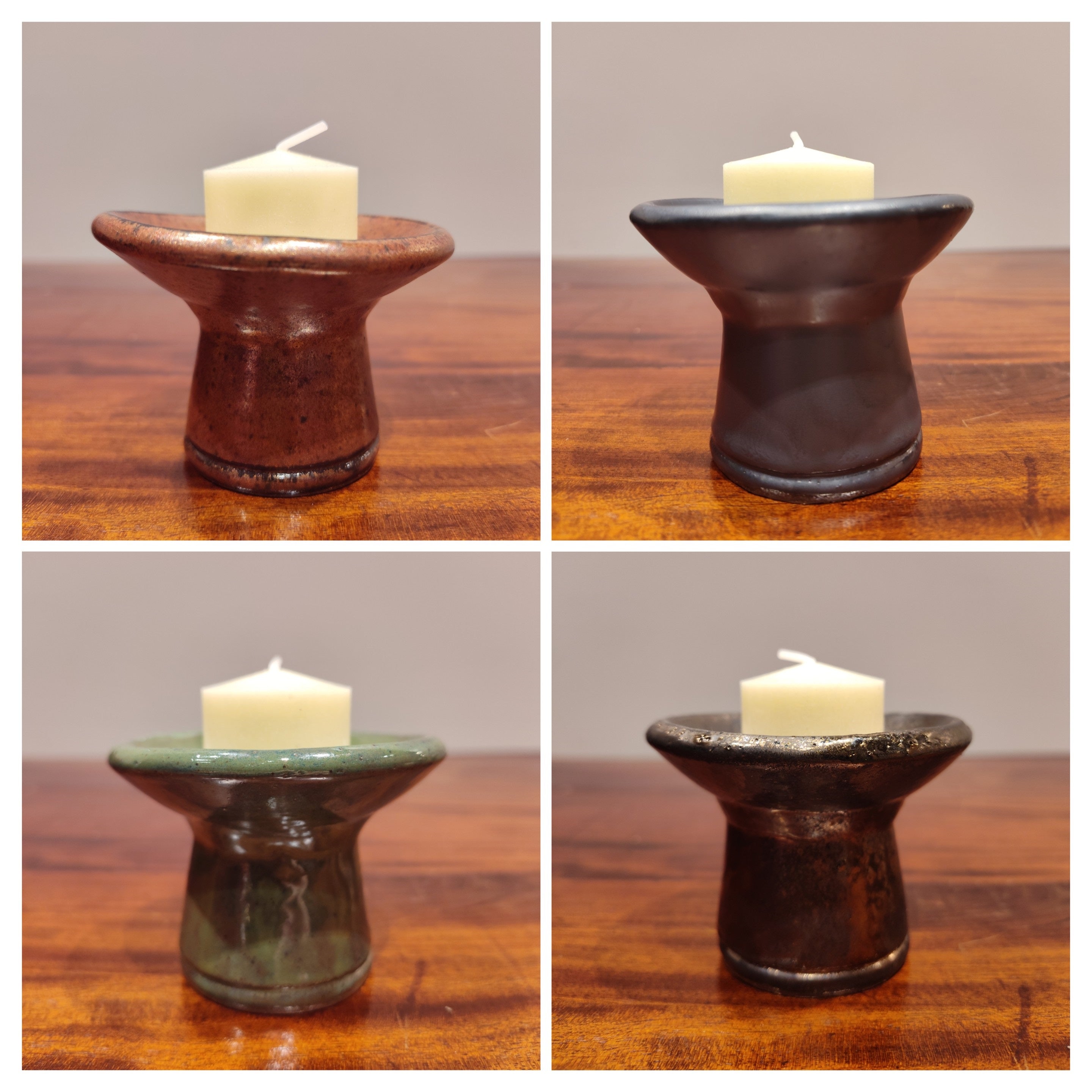 image of 4 Stoneware Chalices