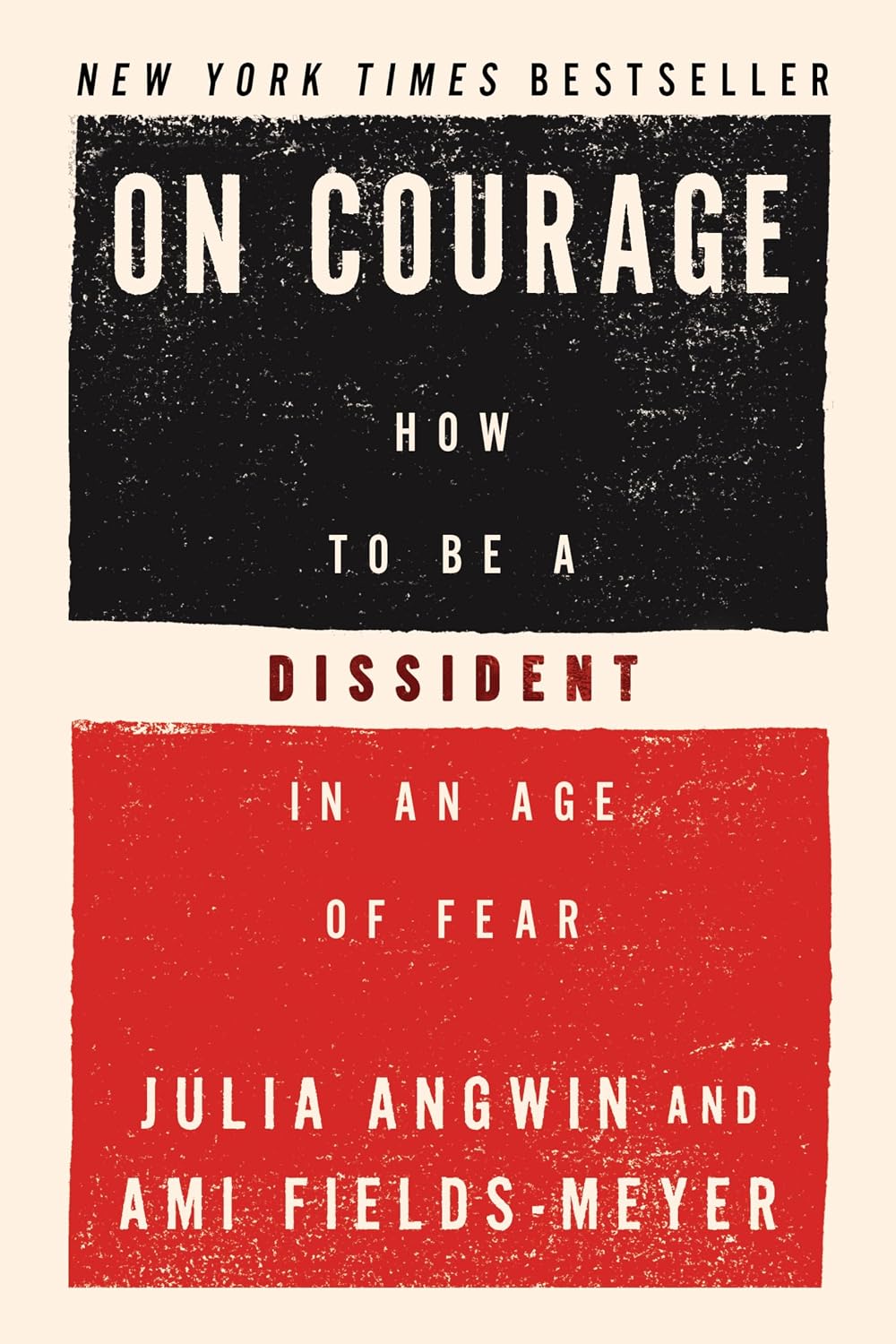 book cover for On Courage