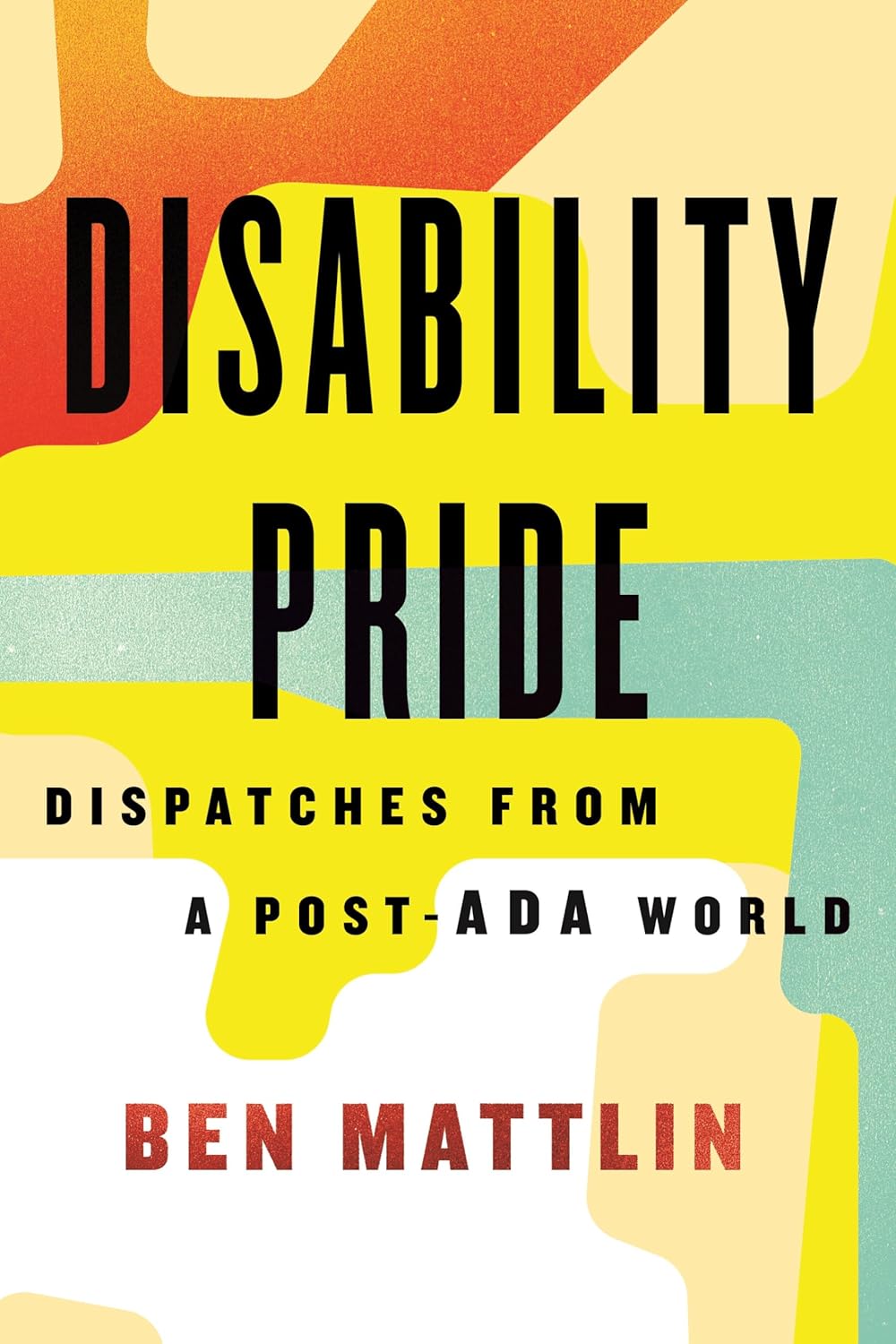 book cover for Disability Pride