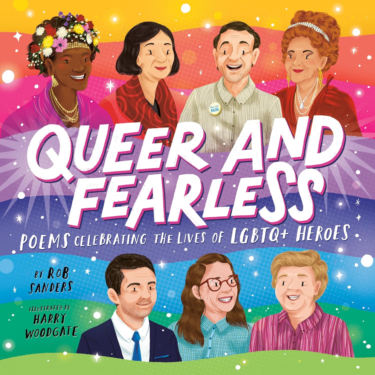 book cover for Queer and Fearless