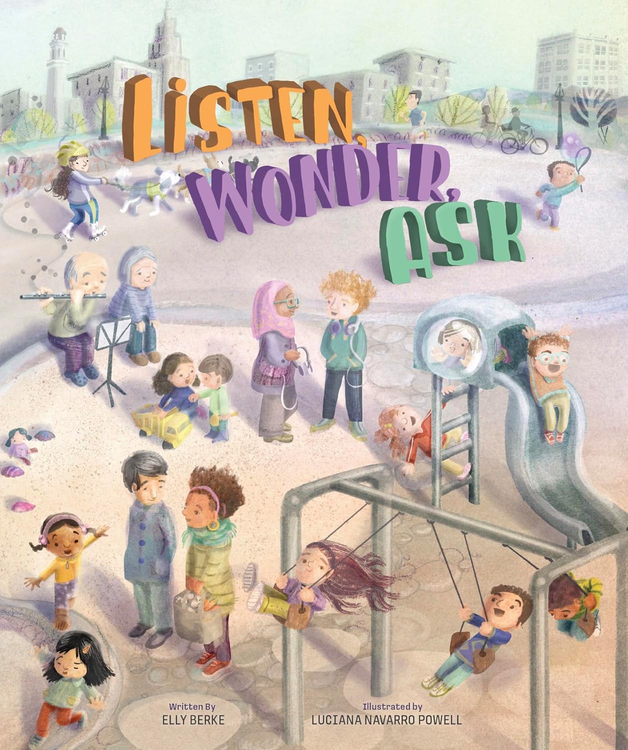 book cover for Listen, Wonder, Ask