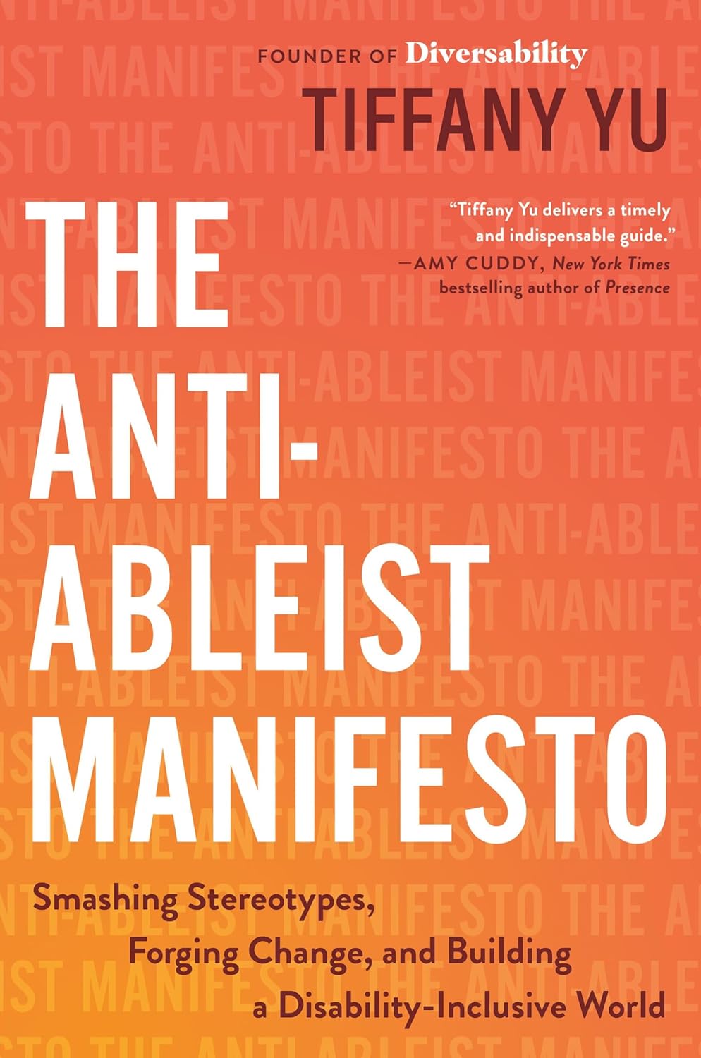book cover for The Anti-Ableist Manifesto