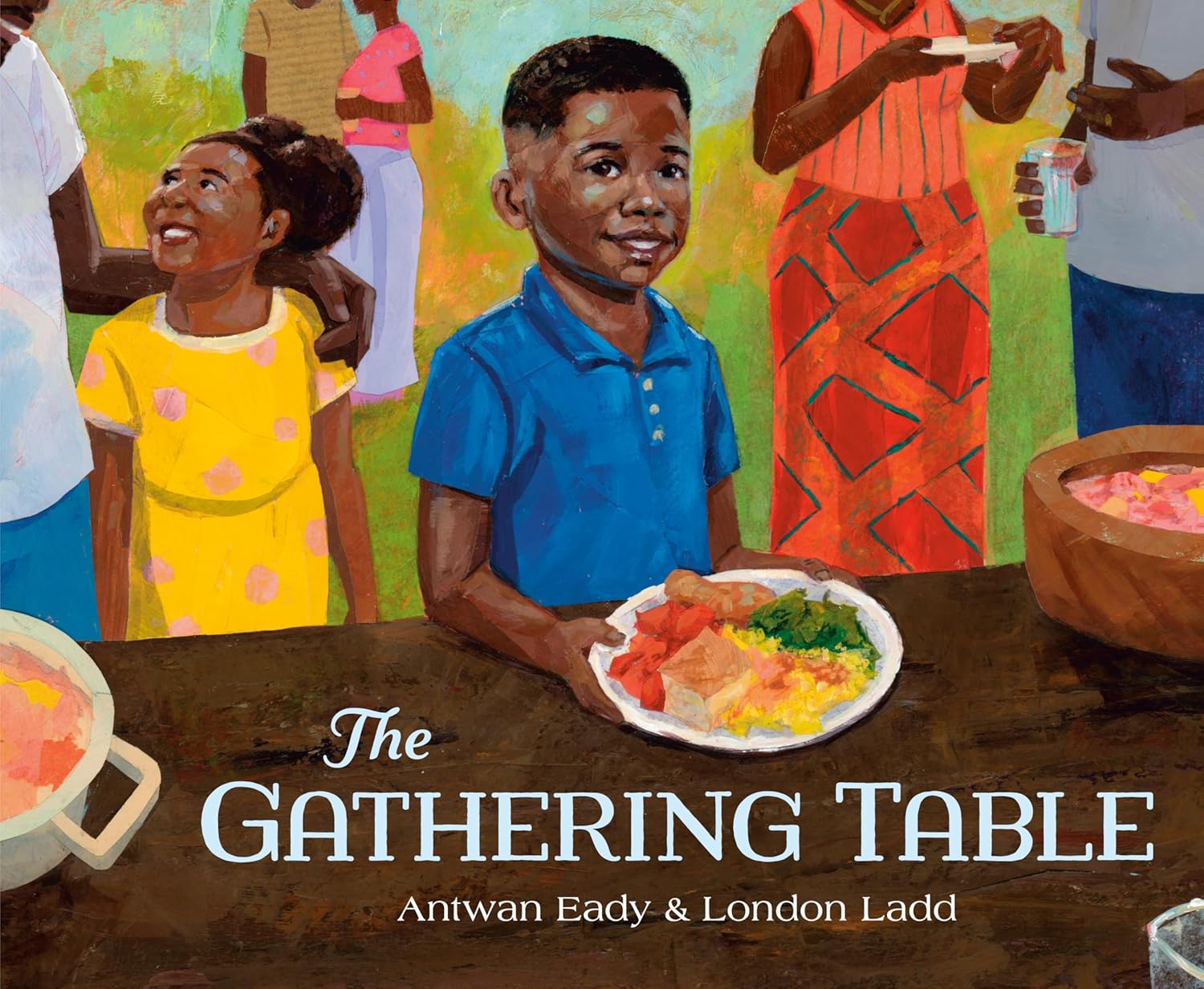 book cover for The Gathering Table