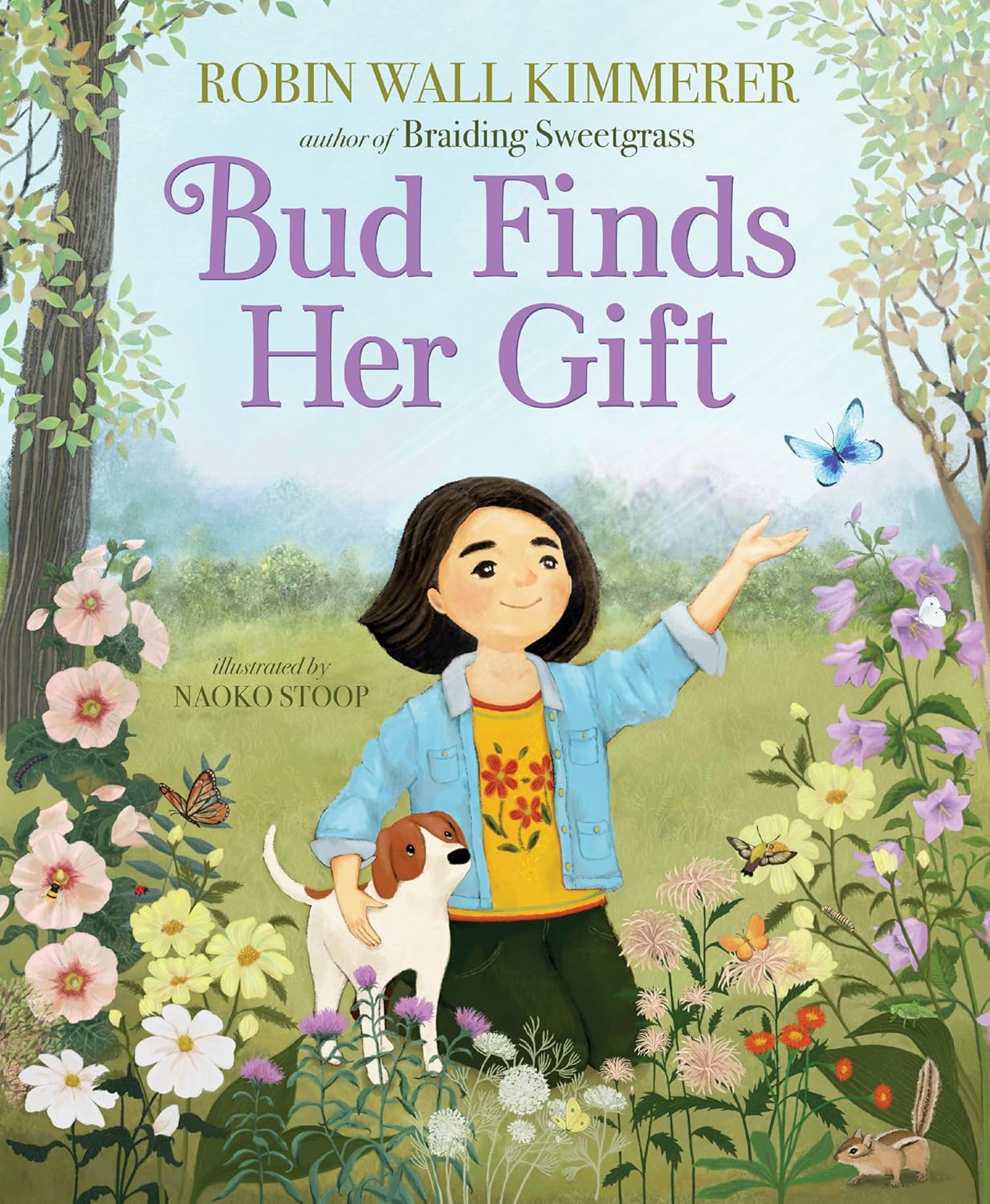 book cover for Bud Finds Her Gift