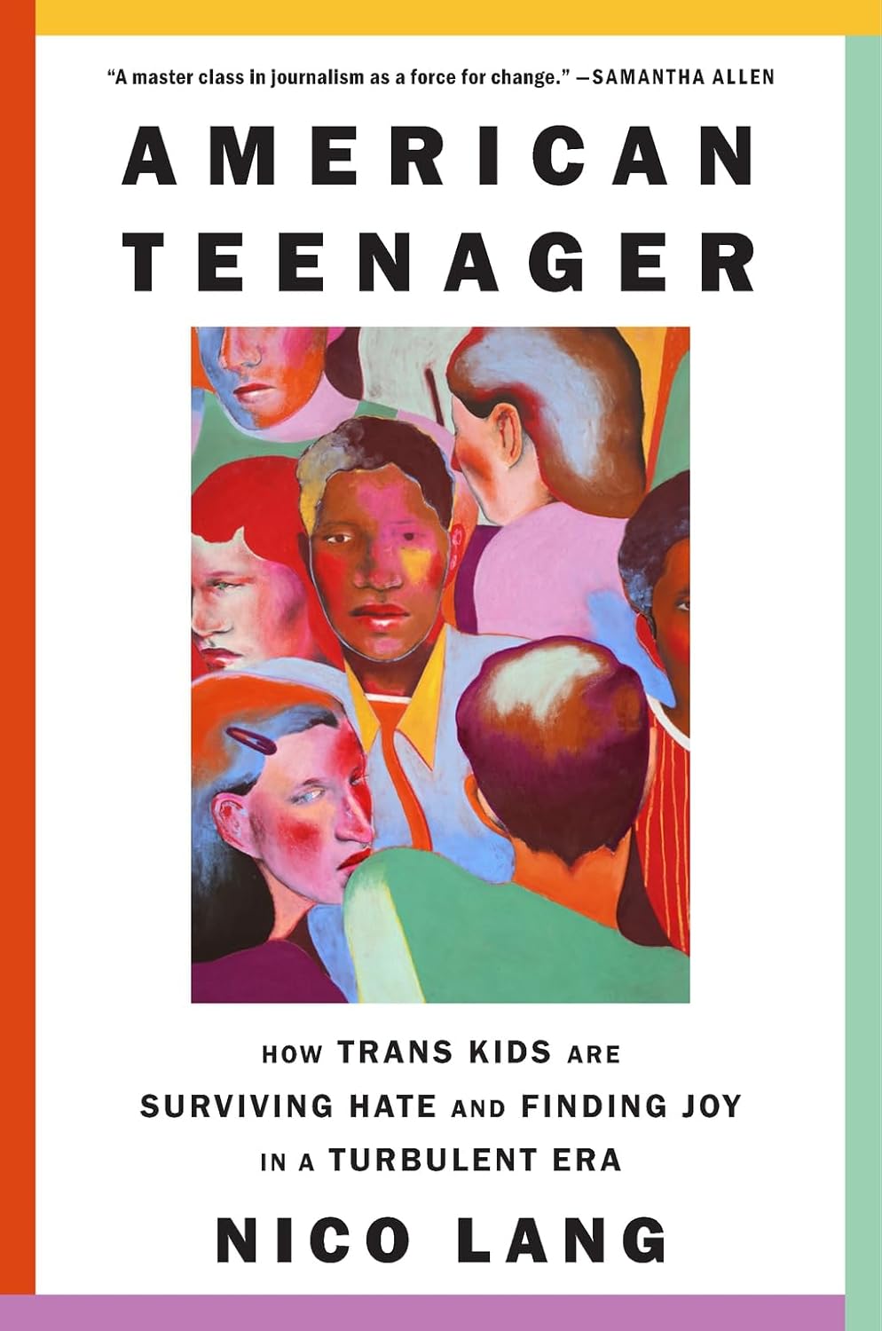 book cover for American Teenager