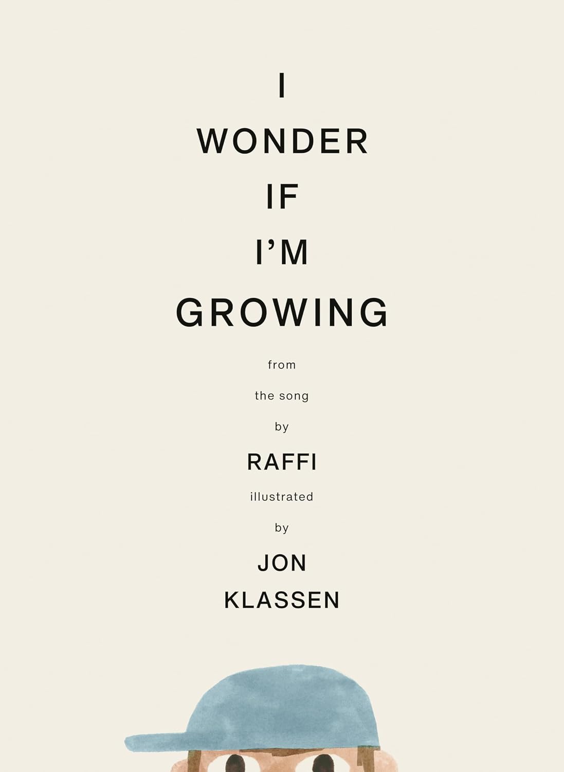 book cover for 'I Wonder If I'm Growing'