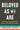Book cover of 'Beloved as We Are' 