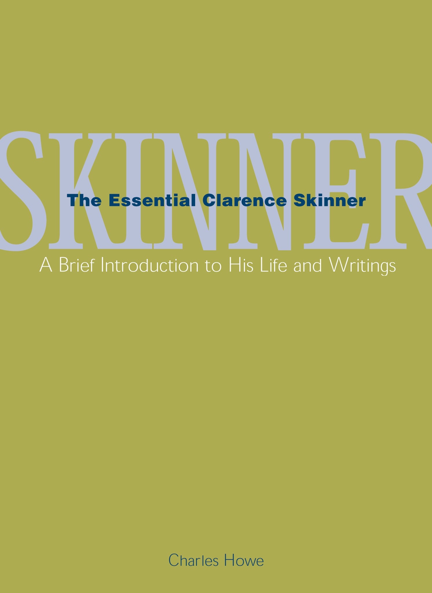 book cover for The Essential Clarence Skinner