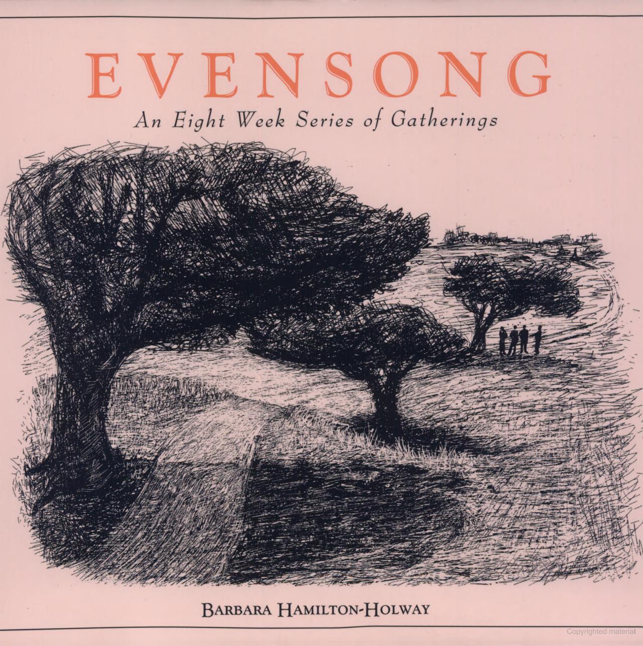 book cover for Evensong, Volume 1