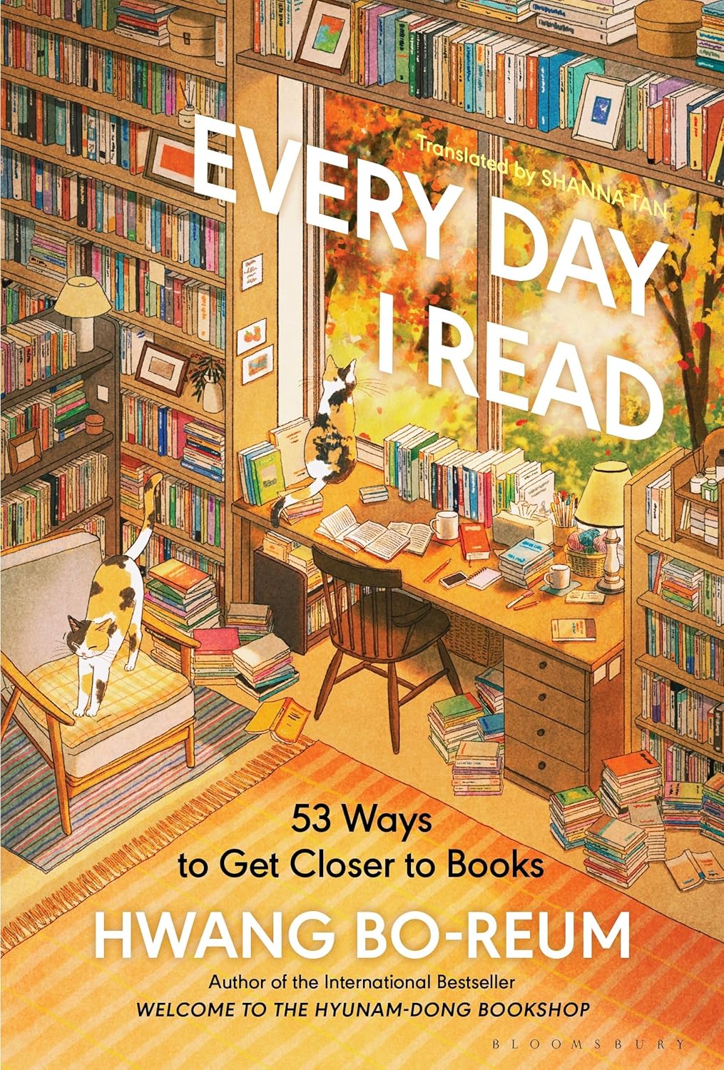 book cover for 'Every Day I Read'